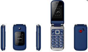 Điện Thoại Di Động OEM Old Man Điện Thoại Di Động Tăng Cường GSM 2.4 Inch Với FM MP3 MP4 - Product Image 2