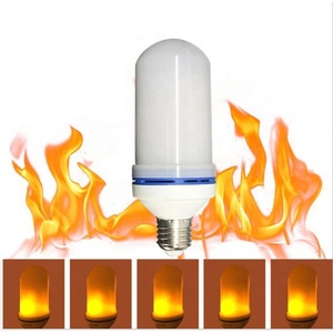 E27 Luz Ardiente <span class=keywords><strong>Efecto</strong></span> Fuego Decorativo Parpadeo Led <span class=keywords><strong>Llama</strong></span> <span class=keywords><strong>Efecto</strong></span> Lámpara Bombillas para Eventos de Halloween Escenario Decoración de Navidad - Product Image 1