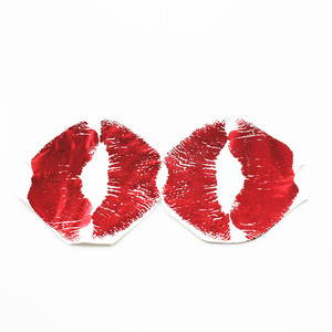 <span class=keywords><strong>Rouge</strong></span> à lèvres mignon bonne vente Serviettes En <span class=keywords><strong>Papier</strong></span> - Product Image 2