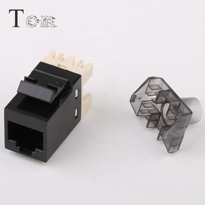 TOM-KJ-5-6 RJ45 <span class=keywords><strong>CAT6</strong></span> <span class=keywords><strong>Keystone</strong></span> Jack 180 độ <span class=keywords><strong>UTP</strong></span> Kết Nối với bụi che - Product Image 6