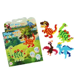 Vendita calda giocattoli educativi a forma di animale Spray perline d'acqua Kit Eco-friendly fai da te giocattolo magico Auqa fusibile perline Kit per bambini