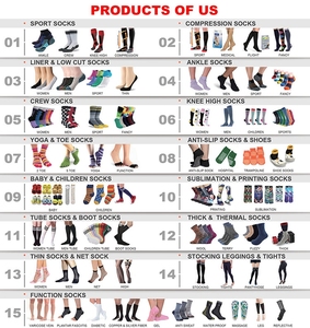 KT3-B544 Men and Mens Long Calf <strong>Knee</strong> <strong>Length</strong> High Cotton Tall <strong>Socks</strong> for Men - Product Image 6