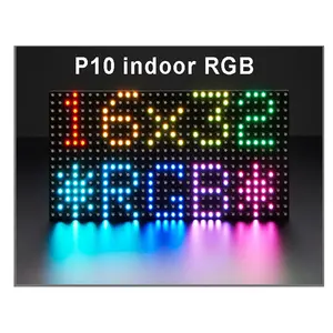 P2.5 P3 P4 P5 P6 P7.62 P8 P10 Modul Tampilan Led SMD Dalam/Luar Ruangan