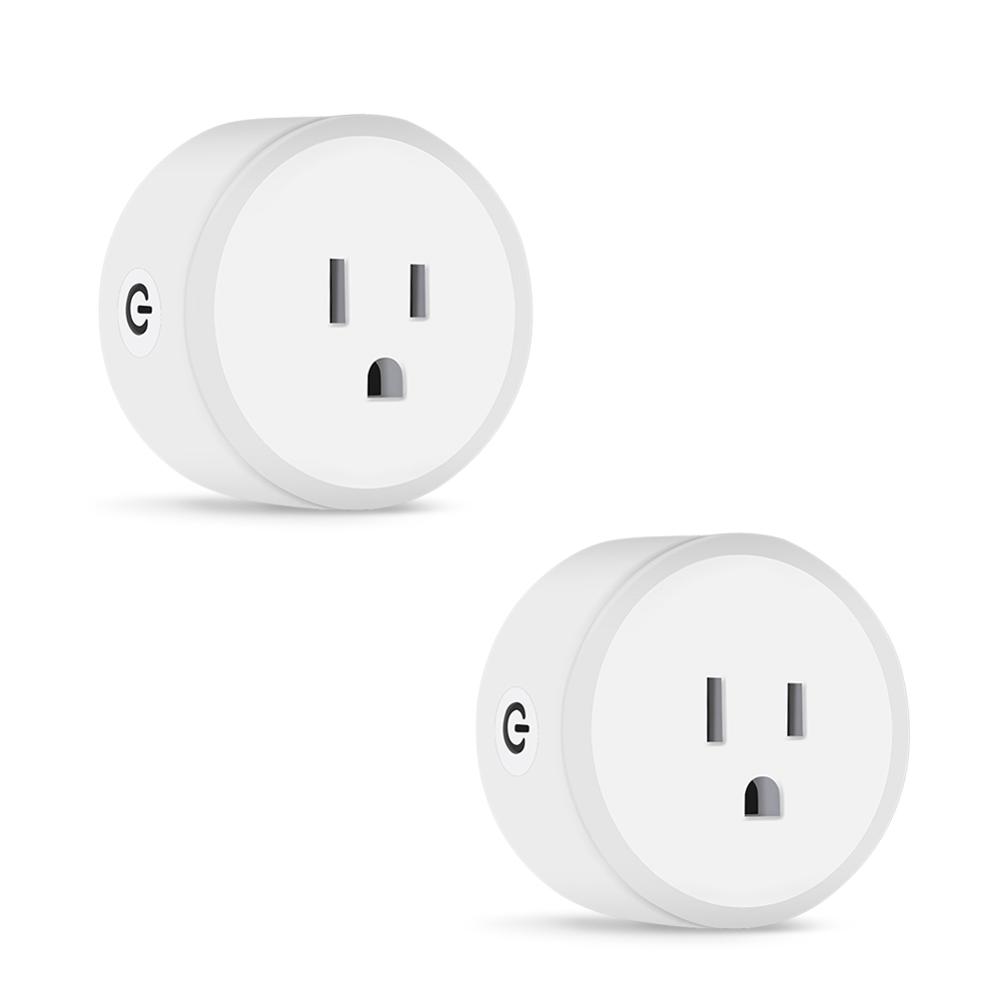 Hot Sale Amazon Google Home App Control Smart Socket Plug Electrical Power Adapter Plug Smart WiFi Power Socket US Plug Switch