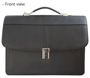 En gros hommes d'affaires ordinateur portable sac en <span class=keywords><strong>cuir</strong></span> PU <span class=keywords><strong>noir</strong></span> <span class=keywords><strong>serviette</strong></span> avocat avec serrure - Product Image 5
