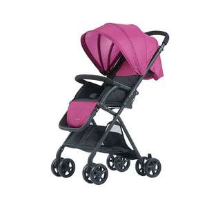 Sistema de Viaje para Niños, Cochecito de Bebé con Asiento Elevado y Bolsa de Compras, Cochecito Plegable para Bebés - Product Image 2