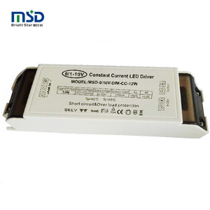 12W 350mA 500mA 700mA PC shell IP40 no parpadeo PF> 0,95 de eficiencia> 88% interior <span class=keywords><strong>dimmer</strong></span> 0- 10V pwm controlador led regulable - Product Image 1
