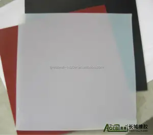 Silicone Sheet Rubber 0.1mm 0.2mm 0.3mm 0.4mm Thin Soft Silicone Rubber Sheet For Sale