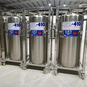 stainless steel pressure vessel LNG Cryogenic liquid gas tank