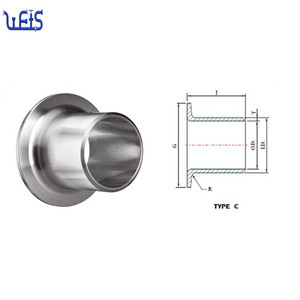 Ống Ống Mông Hàn Thép Không Gỉ Dài <span class=keywords><strong>304</strong></span> Ngắn <span class=keywords><strong>Stub</strong></span> End Ss316 MSS-SP-43 Asme B16.9 Chất Lượng Cao Nhà Máy - Product Image 3