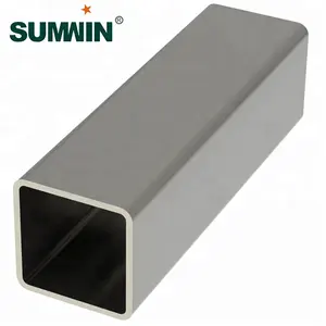 201 stainless steel square tube welded with Weld/price inox welded with Weld Tube Price