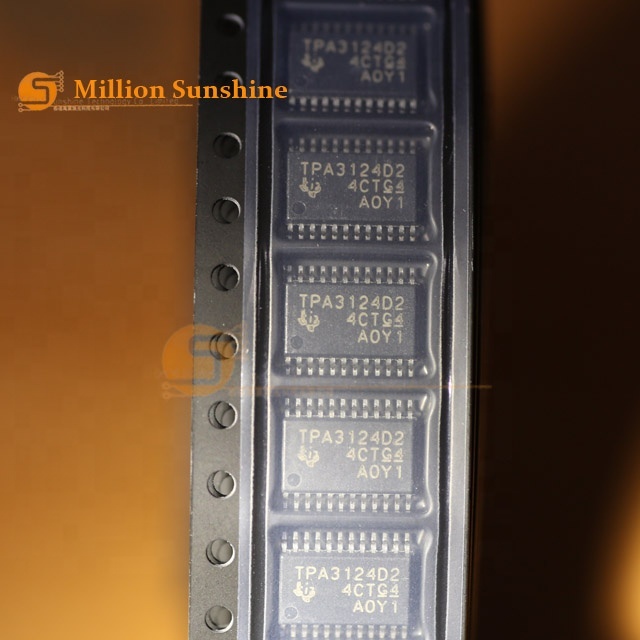 Усилители мощности IC TPA3124D2PWPR