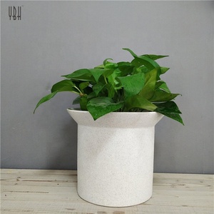 Simplism estilo moderno speckle de cristal decoración de jardín de cerámica macetas para plantas de interior - Product Image 6