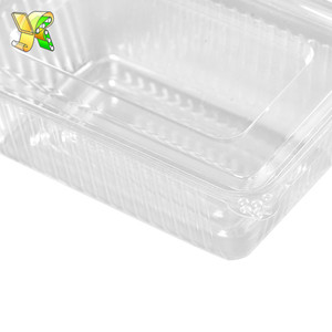 Comida china de alimentos tapa de la caja transparente caja rectangular comida de arroz <span class=keywords><strong>para</strong></span> <span class=keywords><strong>llevar</strong></span> - Product Image 5