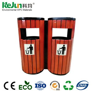 Compositi di plastica decorativa mobili da giardino in <span class=keywords><strong>legno</strong></span> rifiuti spazzatura con lunga durata - Product Image 1