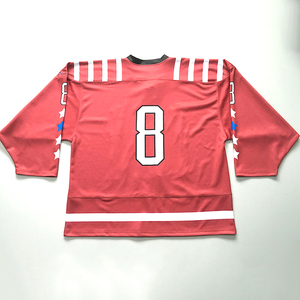 Custom hockey jerseys sublimation/twill/embroidered custom hockey jersey - Product Image 6