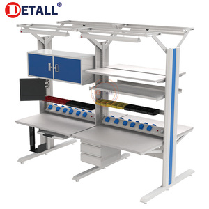 Detall-Multi-Chức Năng ESD Làm Việc Băng Ghế Dự Bị Với Kệ Phòng Thí Nghiệm Sử Dụng - Product Image 6