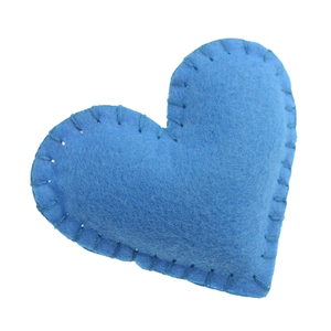 Decorazioni per Artigianato, Bomboniere, Addobbi per Baby Shower, Ghirlanda Arcobaleno, Ornamenti Personalizzati per Albero di Natale, Cuori in Feltro - Product Image 3