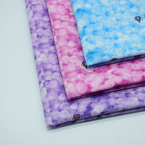 Skygen tejido liso suave digital 100% algodón de la camisa de la raya de dibujos animados tela - Product Image 5