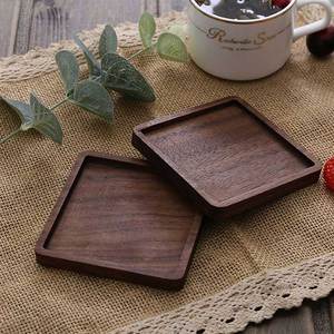 <span class=keywords><strong>Prix</strong></span> d'usine OEM vente en gros de tasses en bambou vierges rondes en <span class=keywords><strong>bois</strong></span> sous-verres en verre - Product Image 6