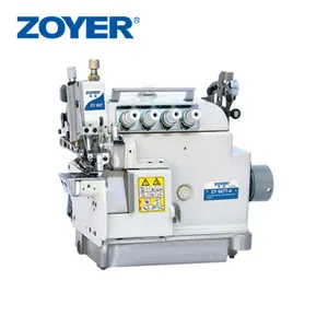 good quality ZY987T-4 Zoyer EX series 4-thread cylinder bed top and bottom feed overlock sewing machine