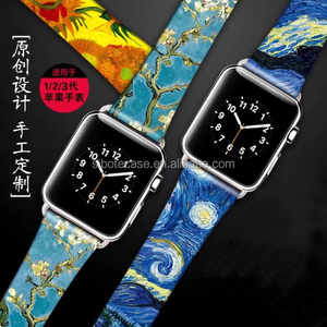 Van Gogh serie banda <span class=keywords><strong>de</strong></span> reloj <span class=keywords><strong>de</strong></span> silicona pintura reloj <span class=keywords><strong>de</strong></span> silicona correas banda <span class=keywords><strong>de</strong></span> reloj para <span class=keywords><strong>apple</strong></span> <span class=keywords><strong>watch</strong></span> 38mm/42mm - Product Image 4
