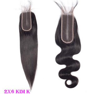 Preplucked Tóc Con Người Ren Đóng Cửa 2X6 4X6 Ren Đóng Cửa 5X5 6X6 7X7 Tất Cả Các Kích Thước Ren Đóng Cửa Cơ Thể Thẳng Với Tóc Em Bé - Product Image 6