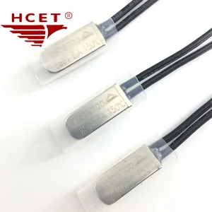 HCET KSD9700 واقي حراري 250V 5A 7A ثنائي المعدن