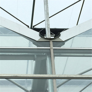 Canalón de Lluvia Pequeño para Invernadero de Acero Galvanizado y Vidrio - Product Image 6