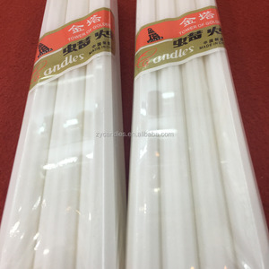 21G 8 unids x 65 bolsas Congo blanco hogar blanco velas con cera de parafina con precio barato - Product Image 2