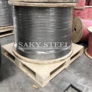 1mm 1.5mm 2mm 3mm 4mm 5mm 6mm 7mm 8mm 9mm 10mm AISI SUS 304 316 Stainless Steel Wire Rope