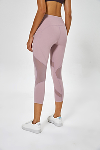 Mujeres Nuevo estilo Mujeres Spandex Booty Leggings Verano 3 cuartos Pantalones para mujeres - Product Image 5