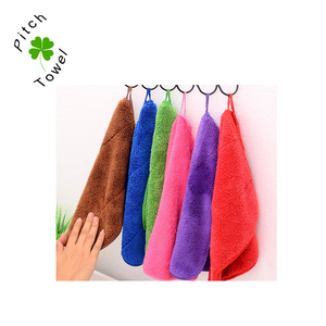 Super soft assorbimento panno in microfibra regalo <span class=keywords><strong>porta</strong></span> appeso tovagliolo di tè - Product Image 3
