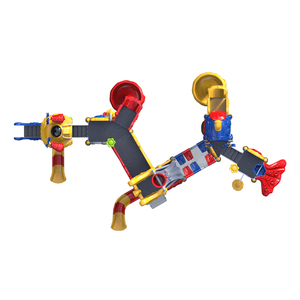 Atractiva piscina de aventura de tobogán acuático de plástico interactivo para niños en parques acuáticos que ofrecen diversión y emoción sin fin - Product Image 3