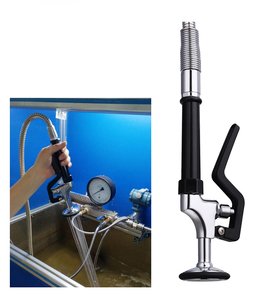 Barato de la fábrica industrial de cromo de conducto flexible de enjuague mejor nominal saque aerosol grifos de cocina - Product Image 6