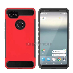 <span class=keywords><strong>Fibra</strong></span> de carbono a prueba de choques duradero caso de la armadura para Google pixel XL 2/XL2 caso - Product Image 2