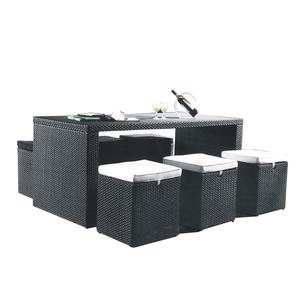 Industrial Outdoor PE Rattan Contemporary Bar Furniture Sets with <strong>Table</strong> <strong>and</strong> <strong>High</strong> <strong>Stool</strong> - Product Image 3