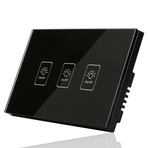 Alexa y <span class=keywords><strong>Google</strong></span> nos permitió estándar de la UE <span class=keywords><strong>1</strong></span> wifi inteligente interruptor de la luz para el hogar inteligente - Product Image 3