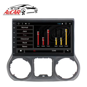 AuCAR 10,1 "Android 10 coche estéreo Auto electrónica navegación GPS reproductor de DVD del coche de Video del coche para <span class=keywords><strong>Jeep</strong></span> Wrangler JK JL 2011-2017 - Product Image 3