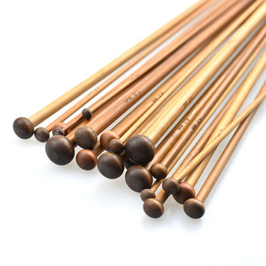 Agujas <span class=keywords><strong>de</strong></span> Tejer <span class=keywords><strong>de</strong></span> Bambú <span class=keywords><strong>de</strong></span> Punta Única, Agujas Largas, 18 Pares/Juego - Product Image 2