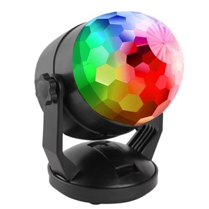 Sonido activado fiesta Disco Bola de pista de baile de DJ iluminación para casa niños cumpleaños - Product Image 1