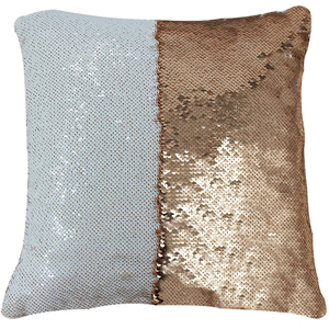 Wholesale Christmas decorative double white pillow case pillow chair could be printed - Product Image 6