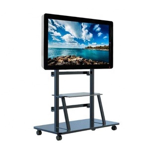 Pantalla Digital Móvil con Ruedas de 55 Pulgadas, Monitor Interactivo con Pantalla Táctil y Soporte con Ruedas para Conferencias, Aulas y Comercios - Product Image 1
