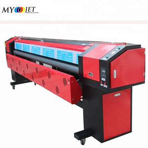 Impresora de inyección de tinta industrial de gran formato konica 512i de 3,2 metros para adhesivo de vinilo de banner flexible - Product Image 1