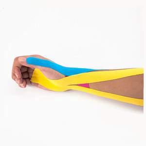 <span class=keywords><strong>Bande</strong></span> musculaire pour la coupe du Football, les épaules et les genoux, disponible en noir et en bleu, produit coloré - Product Image 5