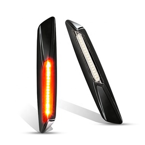 Couverture noire ambre dynamique LED feu de position latéral <span class=keywords><strong>clignotant</strong></span> pour <span class=keywords><strong>BMW</strong></span> E60 E61 E81 <span class=keywords><strong>E90</strong></span> E91 - Product Image 3