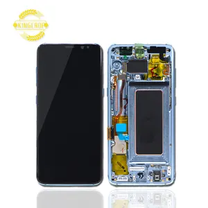 批发AMOLED原装三星手机触摸屏为三星Galaxy S8液晶G950F显示框架，三星S8 LCD