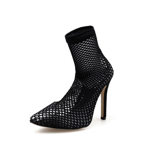 CSS490 maille chaussette pvc pompes sexy femmes chaussures <span class=keywords><strong>sandales</strong></span> - Product Image 4