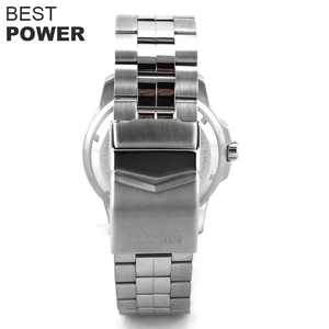POLO CLUB latest Luxury Brand fashion men's full stainless steel watch men's automatic mechanical watch - Product Image 5