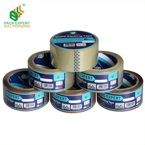 황소 투명 방수 밥 포장 테이프 48mm 아크릴 투명 단면 <span class=keywords><strong>2</strong></span> "판지 씰링 테이프 50m 길이 제공 인쇄